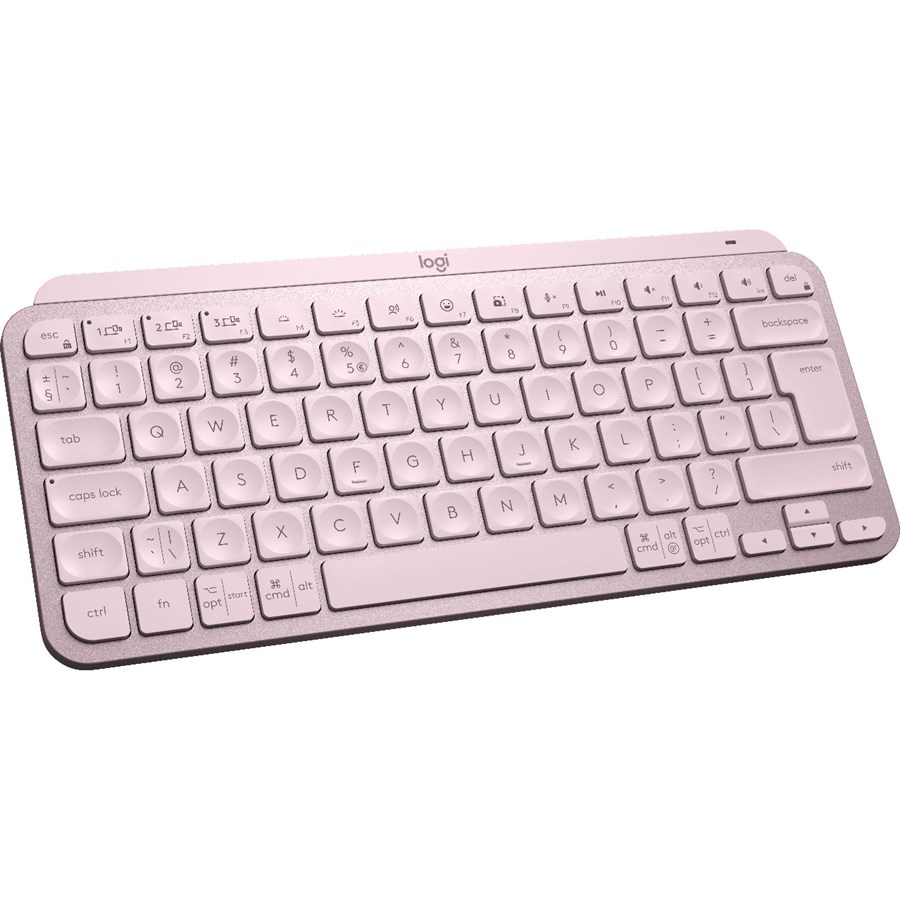 Logitech MX Keys Mini Minimalist Wireless Illuminated Keyboard | Rose US International - 920-010500